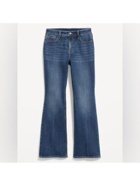 Old Navy Flare Jeans Size 10 Dark Wash